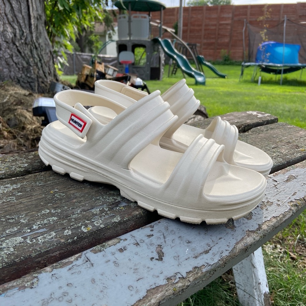 Hunter women’s bloom Algae Foam Sandals